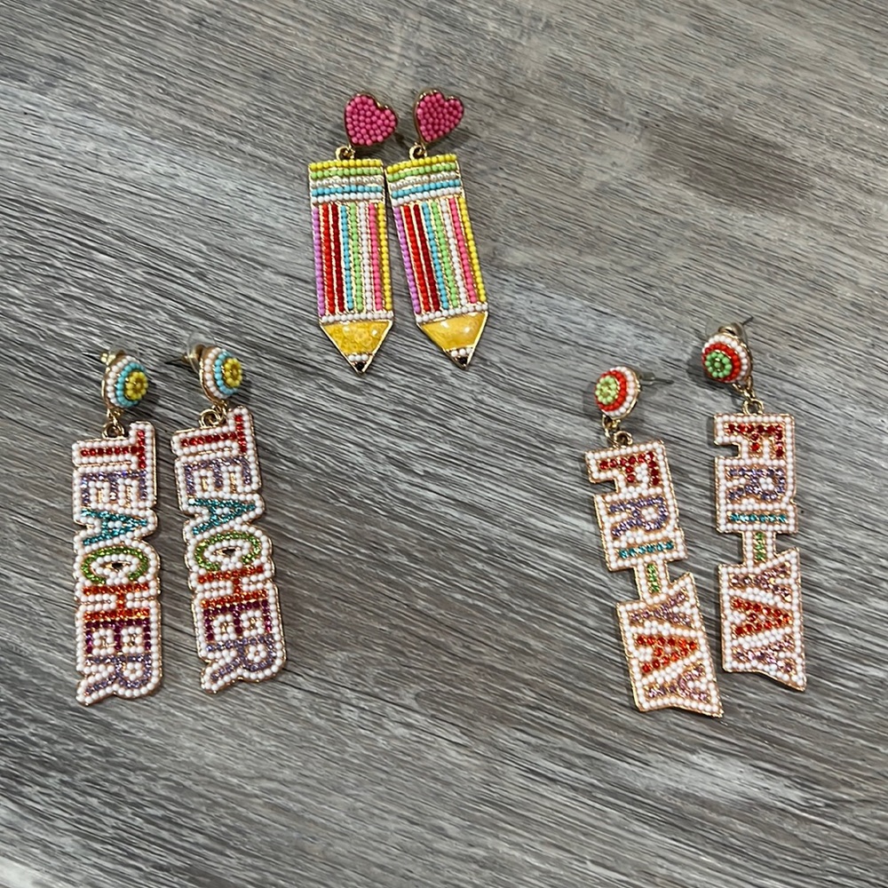 Teacher Earrings